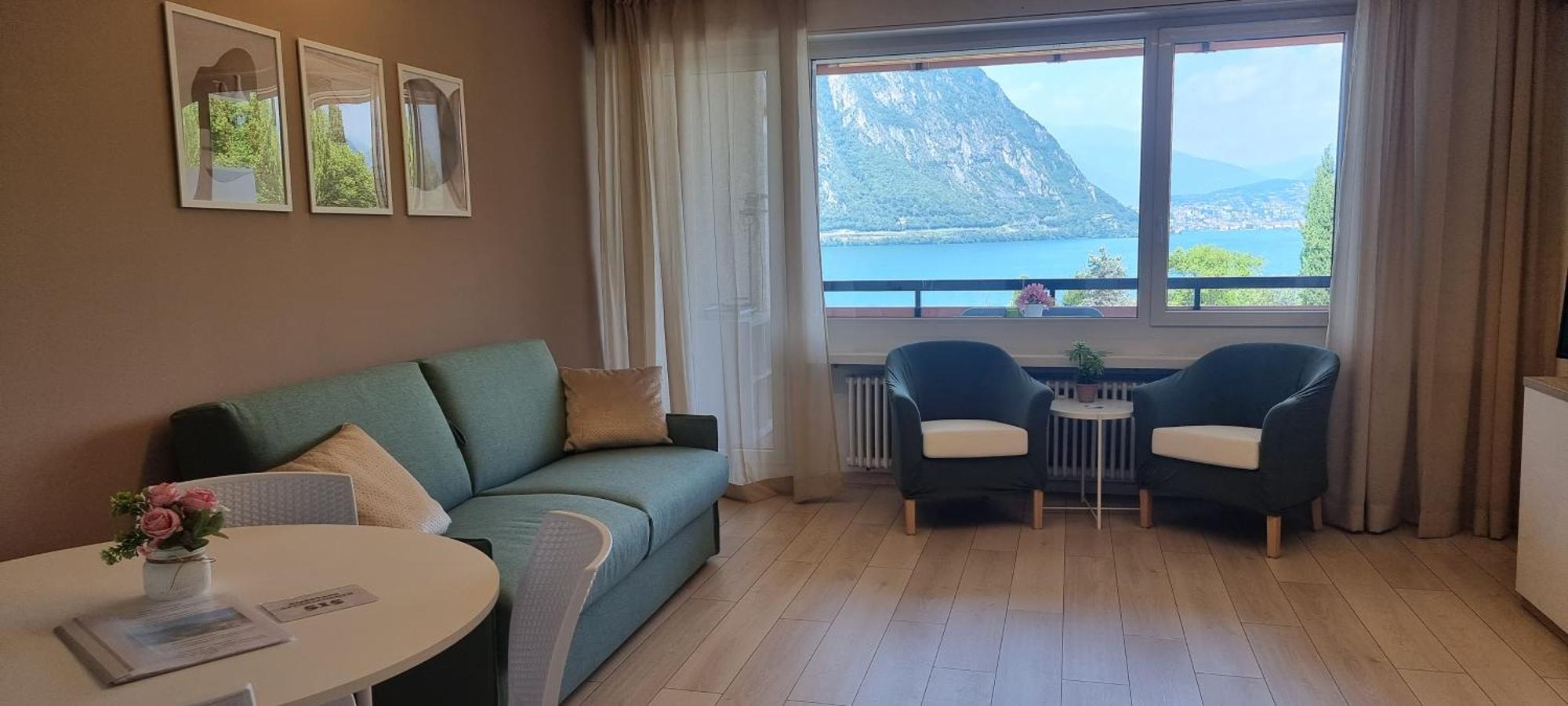 Bianca Apartment Bissone Ngoại thất bức ảnh